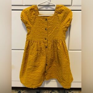 Old Navy Yellow Textured Dress / Size 2T / NWOT